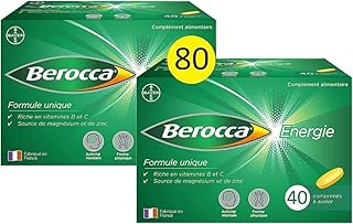 Berocca Energie - Complément alimentaire - Multivitamines et Minéraux -Vitamine