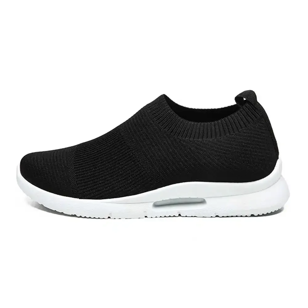 EngBlack-Bottes rouges décontractées pour hommes, baskets, mocassin, badges de sport,