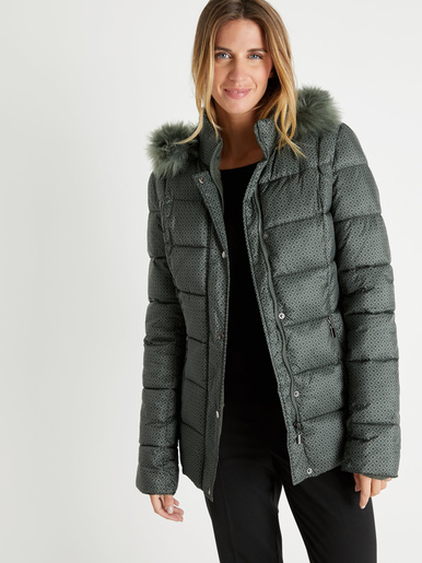 Parka à capuche déperlante